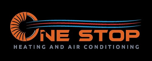 One Stop Heating and Air Conditioning Logo